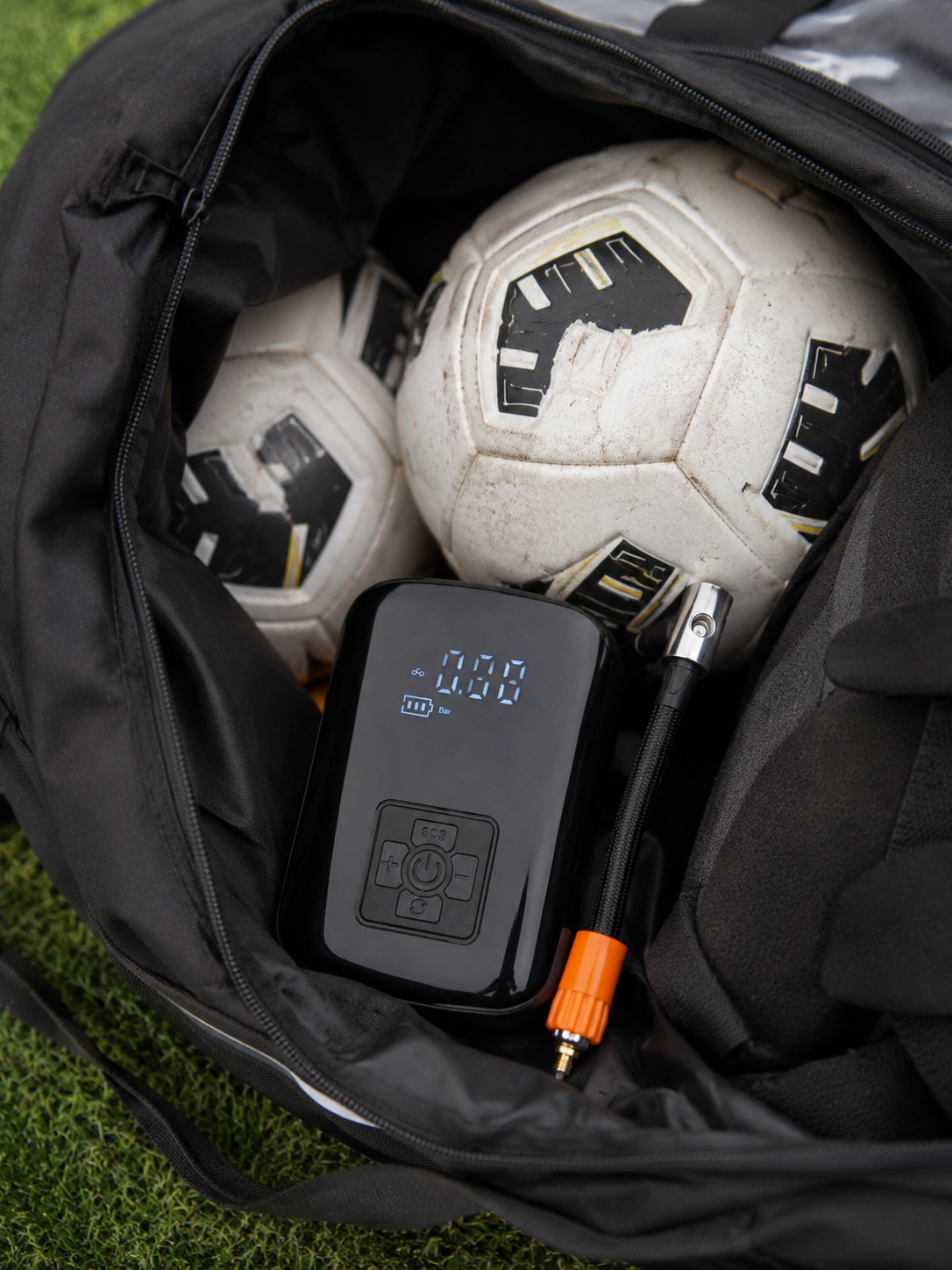 Gearmo Cordless Tire Inflator — Digital Pressure Pump
